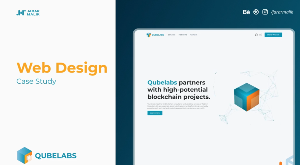 Qubelabs Web Design Case Study